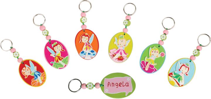 Actual product image Inware Wooden Princess Keychain