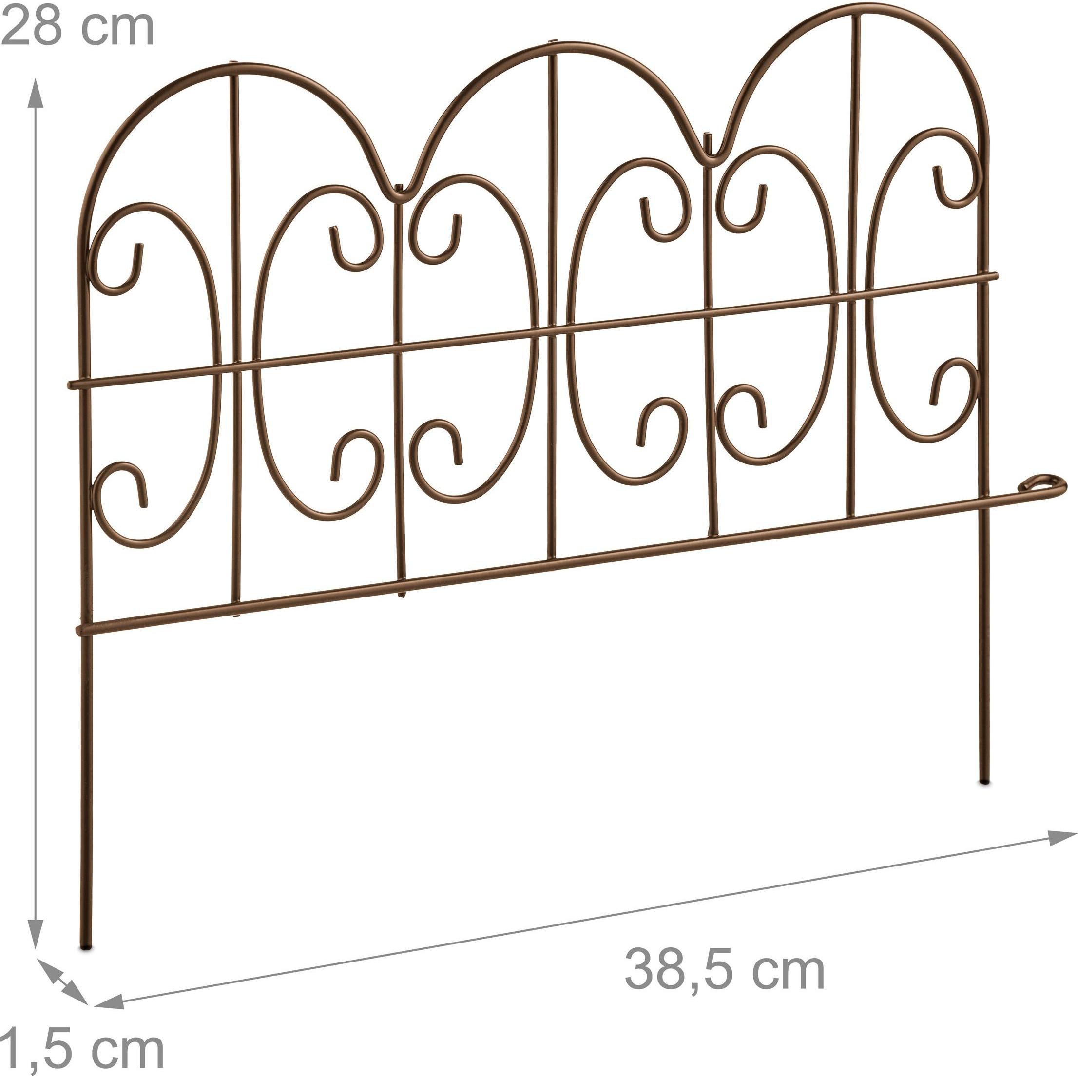 Thumbnail - Relaxdays, Rasenkante, 4x Beeteinfassung (1.50 cm)