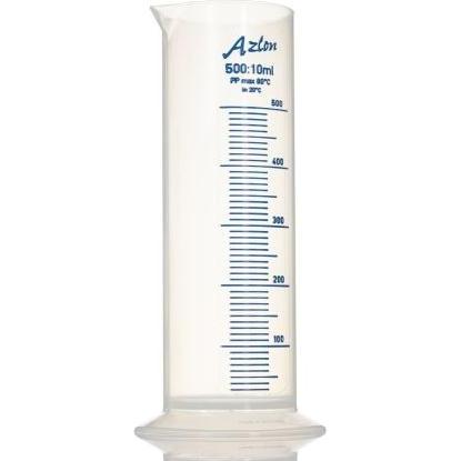 Rs Pro, Laborbedarf, PP Messzylinder mit Skala, 500ml, ø 54mm, L