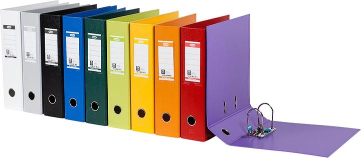 Actual product image Elba Folder "Strong Line", A4, spine width: 80 mm, mint PP plastic cover, sturdy edge protection through (A4, 80 mm, 1 pcs.)