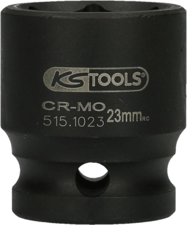 Actual product image KS Tools 1/2" power socket short (23 mm)
