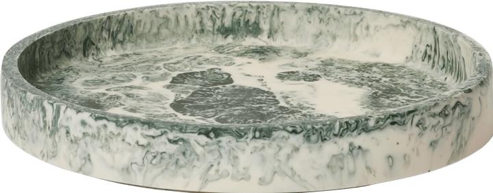 Ferm Living Mist Tray - Ø20 - Emerald Off-white