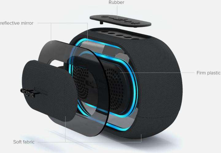 Actual product image Creative Halo (8 h, Rechargeable battery operated)