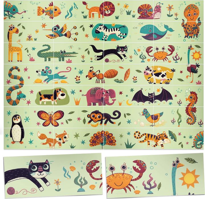Image du produit Headup Games Domino Puzzle Animals