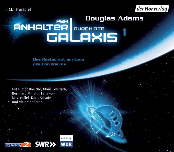 Produktbild Per Anhalter durch die Galaxis (Douglas Adams, Ernst Wendt, Felix Manteuffel, Klaus Löwitsch, Markus Boysen, Rolf Boysen, Siemen Rühaak, Wolfgang Hess, Deutsch)