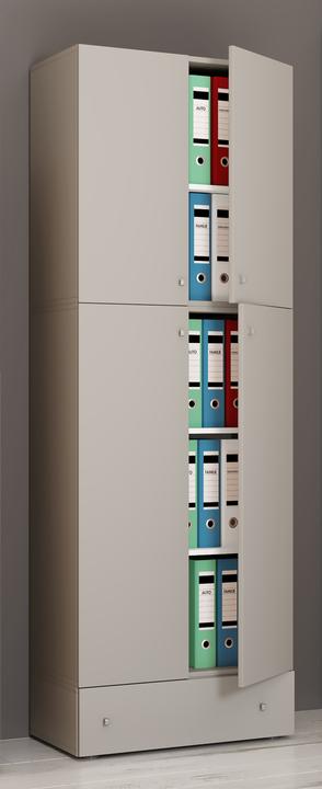 Image du produit VCM Armoire de bureau Armoire à dossiers Lona 5 tiroirs (70 x 39 x 200 cm)