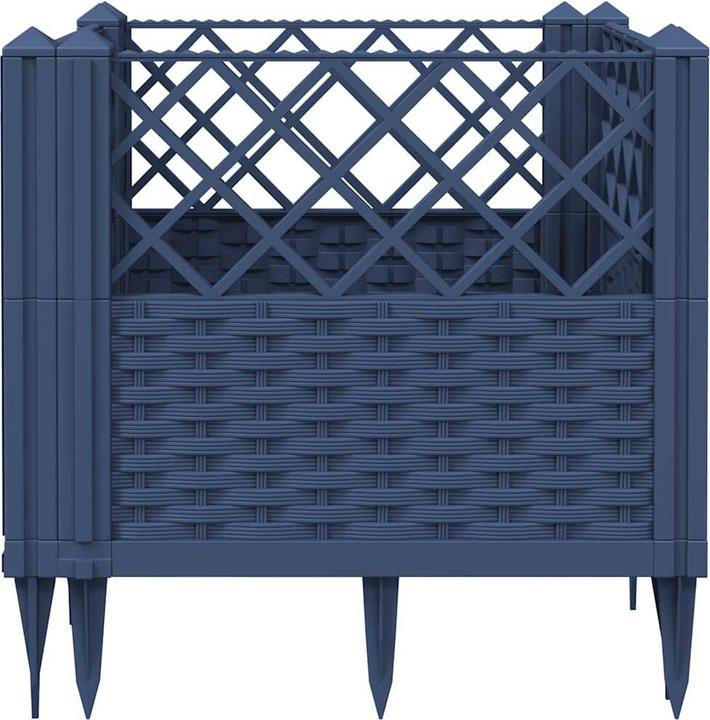 Produktbild vidaXL Pflanzkasten (43.50 x 43.50 x 43.50 cm)