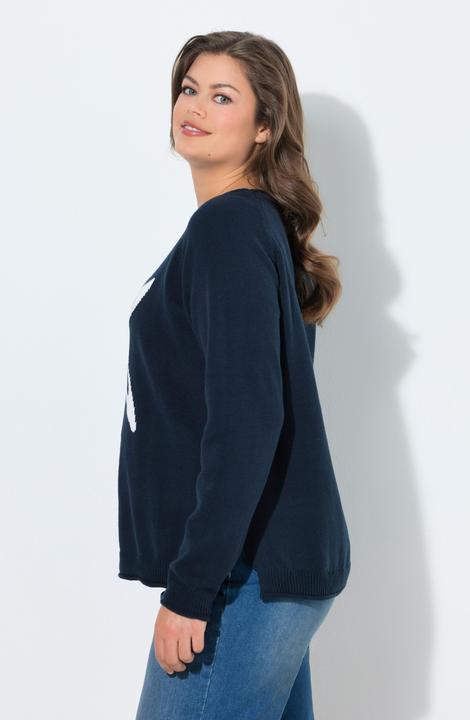 Produktbild Laurasøn Strickpullover mit Seestern, Raglan (48)