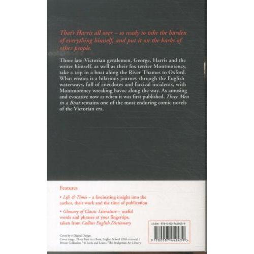 Thumbnail - Three Men in a Boat, Belletristik von Jerome Jerome K.