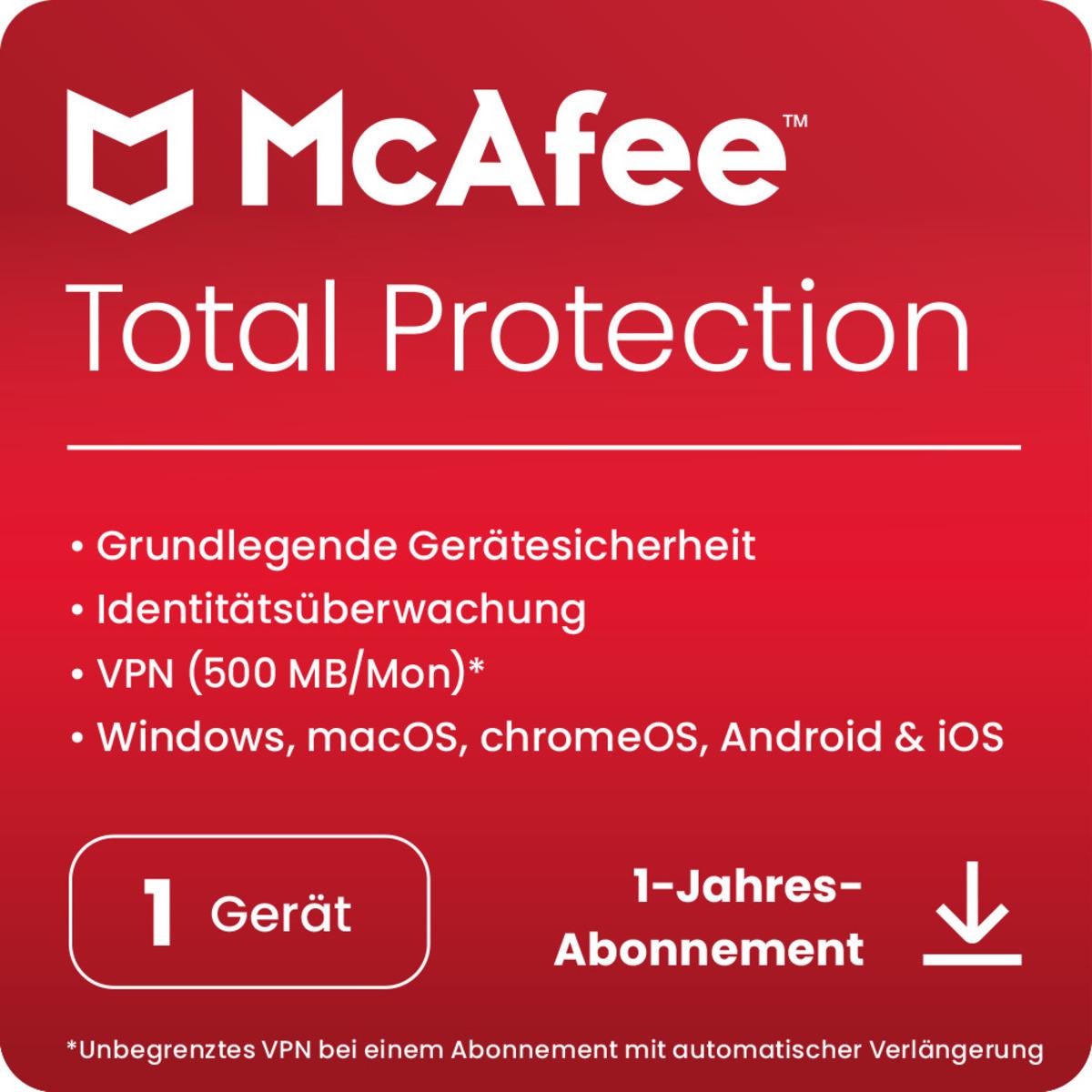Thumbnail - McAfee Total Protection für Android & iOS & Mac OS & Windows