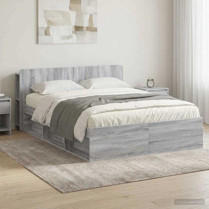 Produktbild vidaXL Bettrahmen (140 x 190 cm)