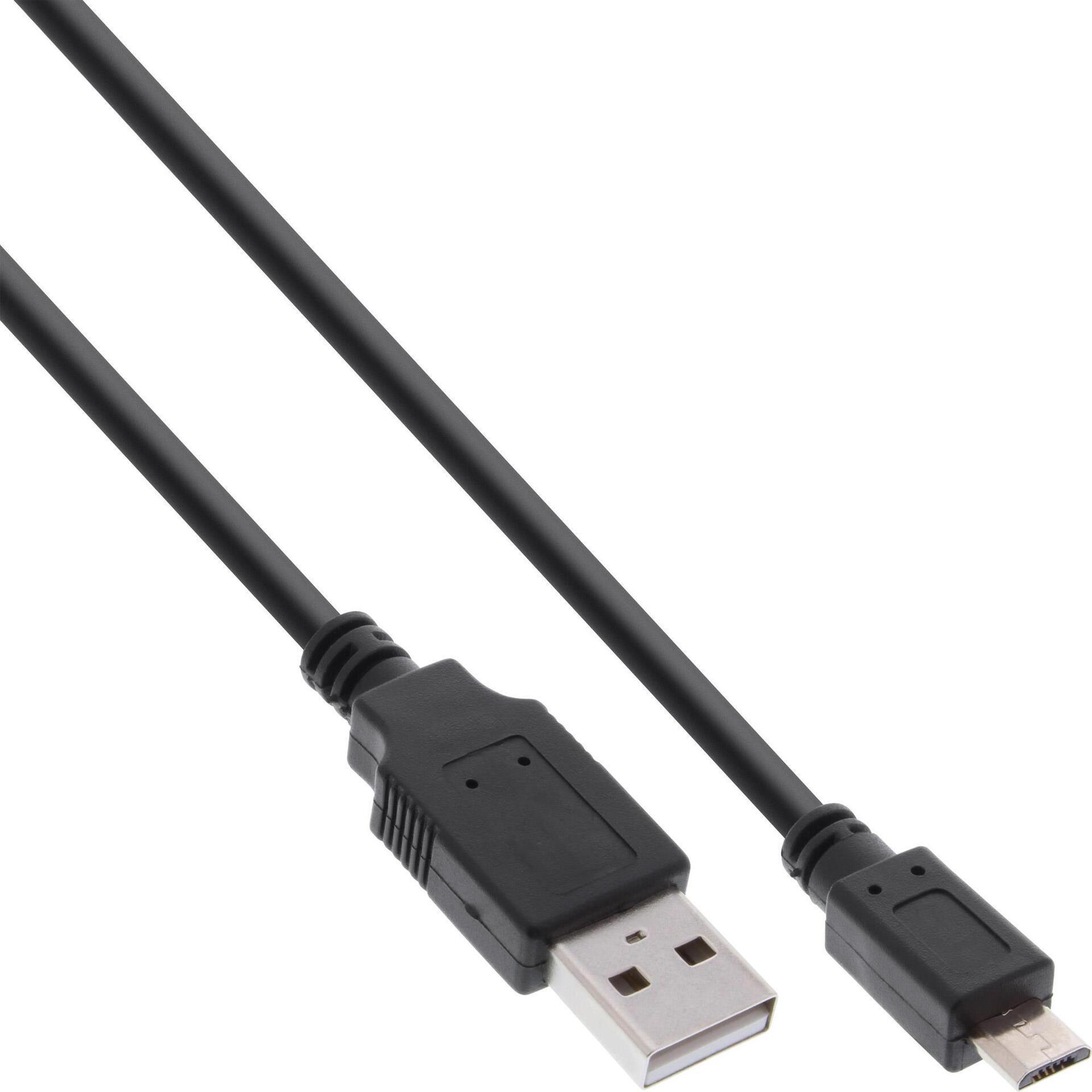 InLine Micro-USB 2.0 Kabel (0.30 m, USB 2.0), USB Kabel