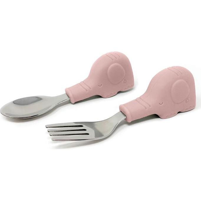 Tiny Love, Stoviglie + posate per bambini, Imparare le posate con gli animali