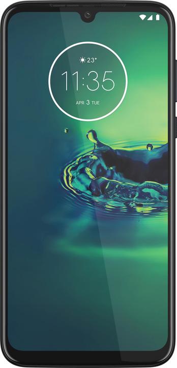 Actual product image Motorola G8 Plus (64 GB, Dark Blue, 6.30", Hybrid Dual SIM, 4G)
