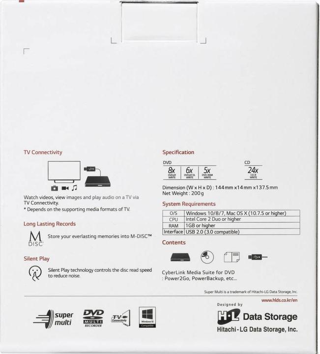 Actual product image LG GP60NB60 (DVD writer)