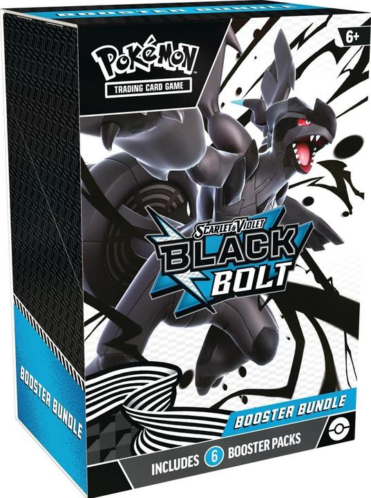 Pokémon P-EN SV10.5 'Black Bolt' 6 Booster Bundle (Englisch, Bundle)
