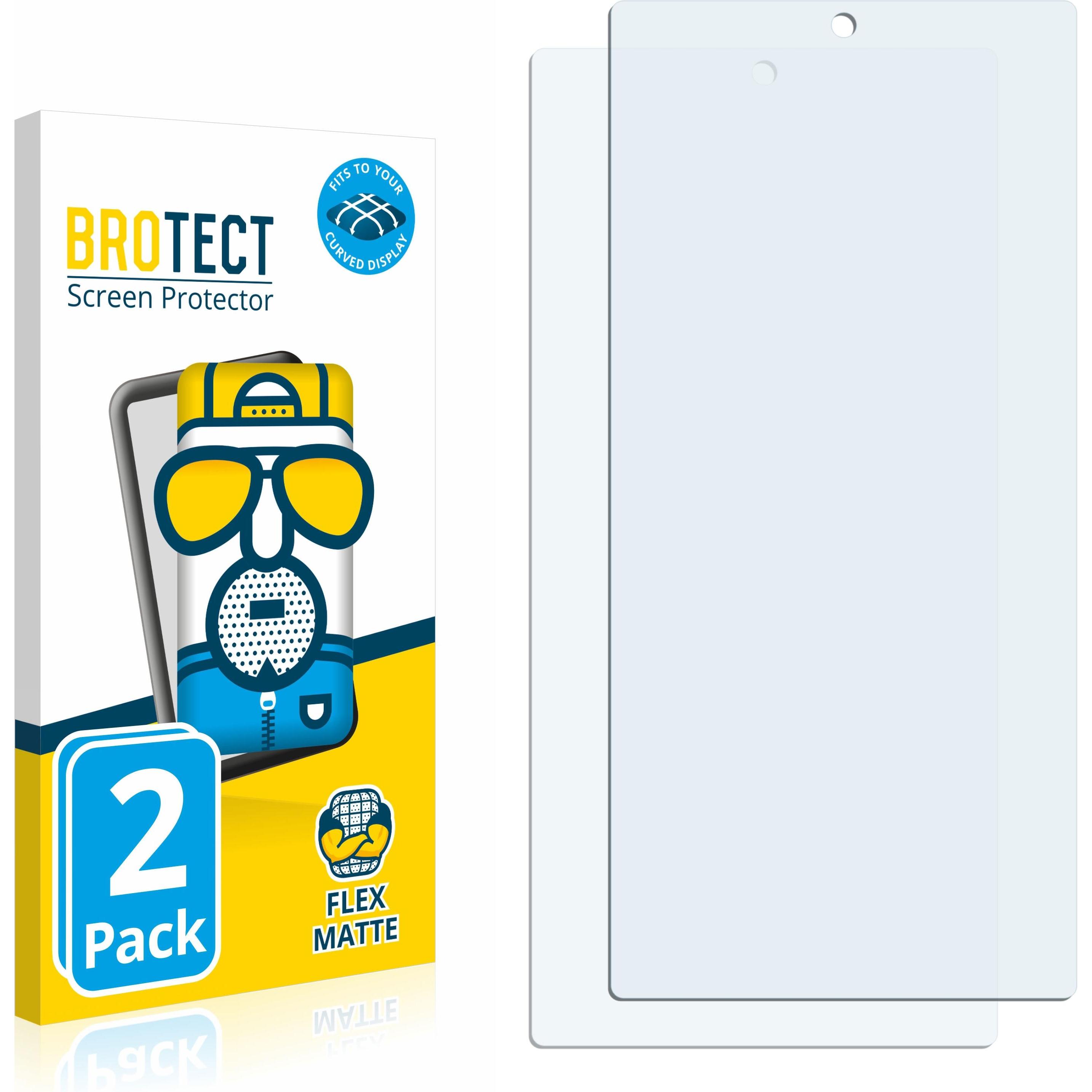 Thumbnail - BROTECT Full-Cover Displayschutz Matt (2 Stück, Samsung Galaxy S23 Ultra), Smartphone Schutzfolie, Grau