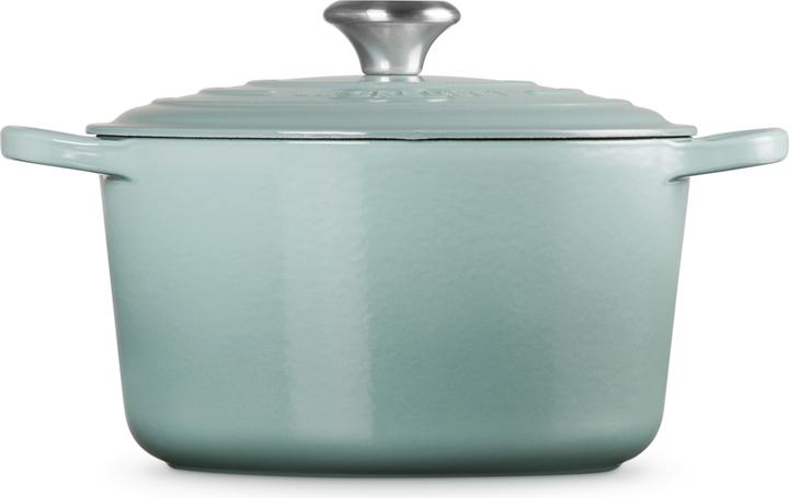 Produktbild Le Creuset Bräter hoch SIGNATURE Sea Salt (24 cm, Bräter + Schmortopf, Gusseisen)