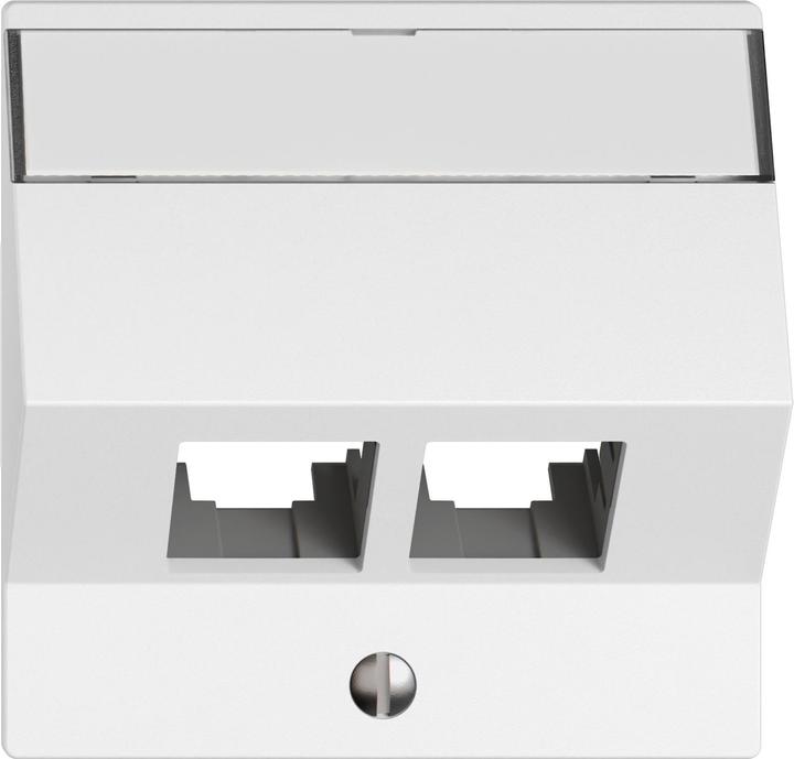 Actual product image Feller Mounting set RJ45, Easynet angled outlet Edizio.Liv