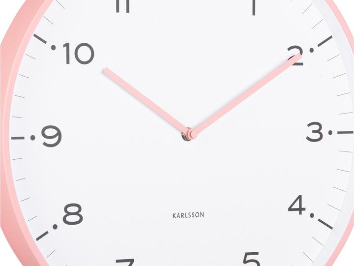 Produktbild Karlsson Wanduhr Circus Rings Flamingo pink (40 cm)