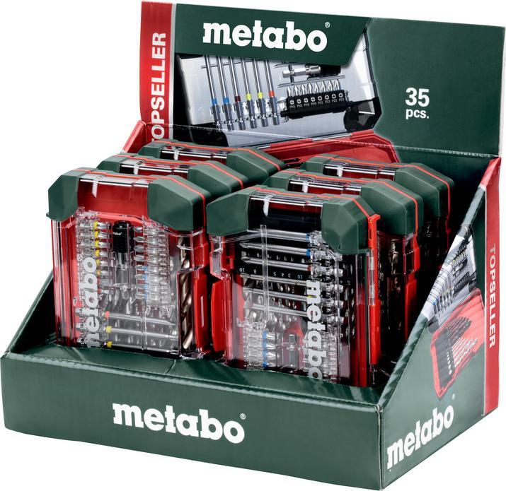 Actual product image Metabo Bit and drill roll bag SP. 35-piece (626725000)