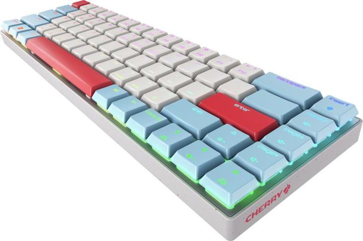 Actual product image CHERRY TAS MX-LP 2.1 Compact Wireless US Layout white (US, Wireless)