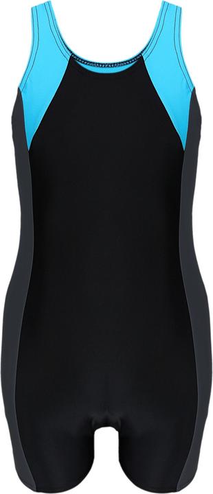 Produktbild Aquarti Mädchen Badeanzug mit Bein Ringerrücken – Sport Badeanzug mit Racerback, Chlorresistent (152)