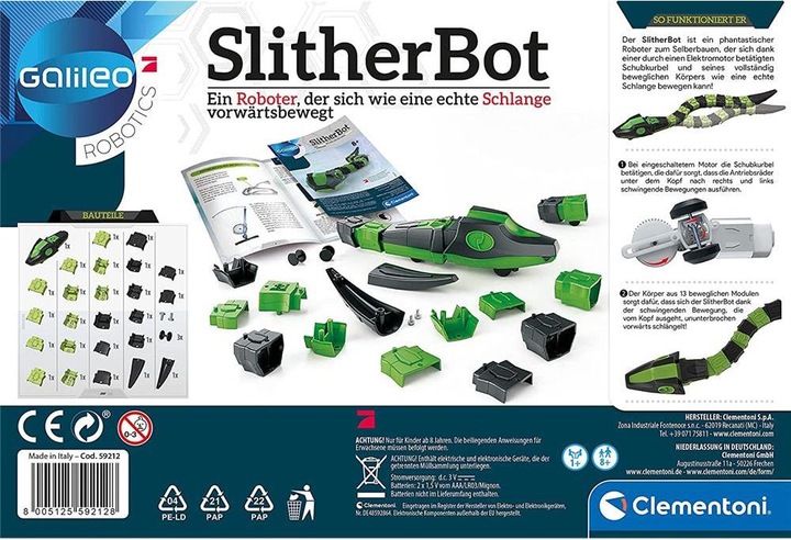 Actual product image Clementoni SlitherBot