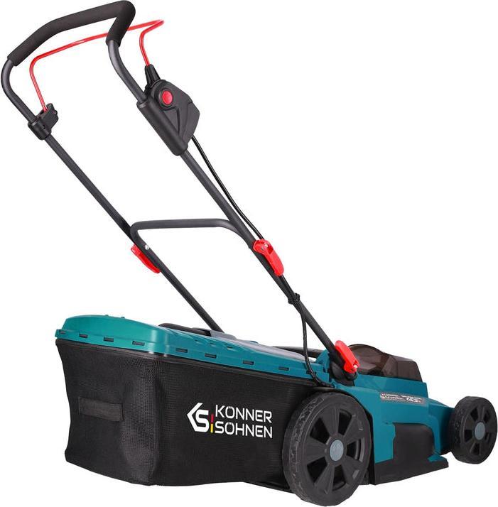 Actual product image No Name Könner & Söhnen Cordless Lawn Mower Without Batteries And Charger 43lm-40v (Rechargeable battery operated)