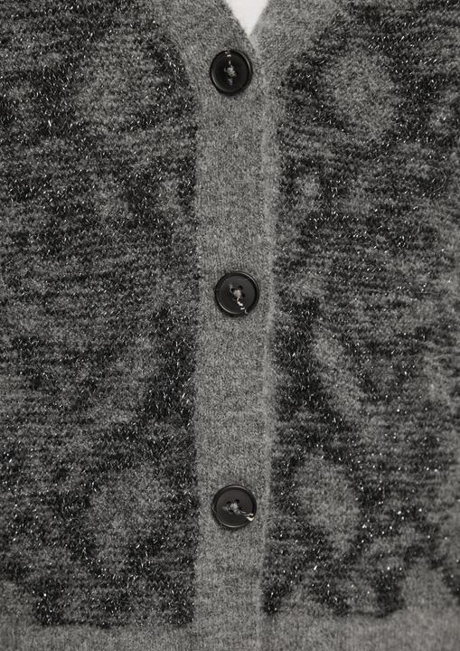 Immagine prodotto S.Oliver Strickjacke Gemusterter Cardigan mit Glitzergarn (52)