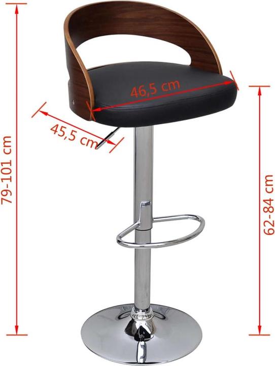 Produktbild vidaXL Barstuhl