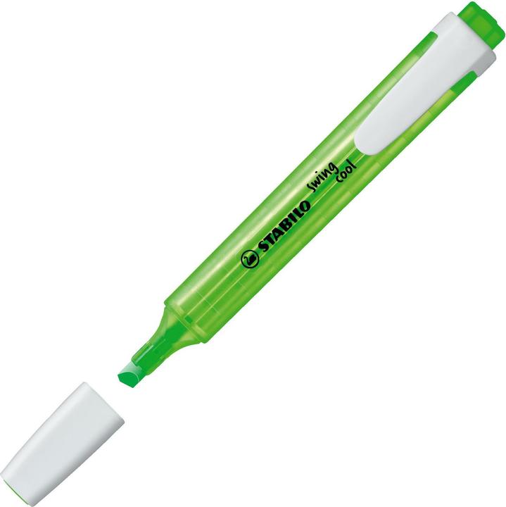 Produktbild STABILO Textmarker - swing cool - 10er Pack - grün (Grün, 4 mm, 10 x)