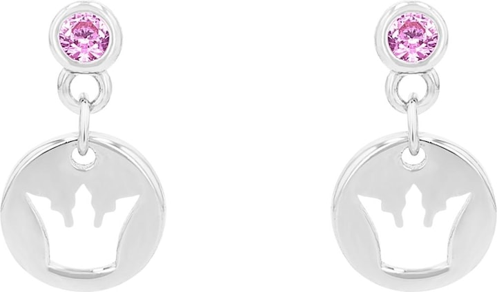 Produktbild Prinzessin Lillifee Ohrschmuck für Mädchen, 925 Sterling Silber, Zirkonia synth. | Krone (Silber 925)