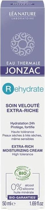 Immagine prodotto Léa Nature Eau Thermale Jonzac Organic Cosmetic Rehydrate Extra-Rich Moisturizing Cream, 50 (50 ml, Tonico per il viso)