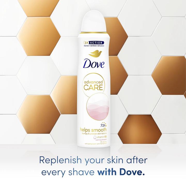 Actual product image Dove Antiperspirant spray Advanced Care Original (Anti-Perspirant) 150 ml (Spray, 150 ml)
