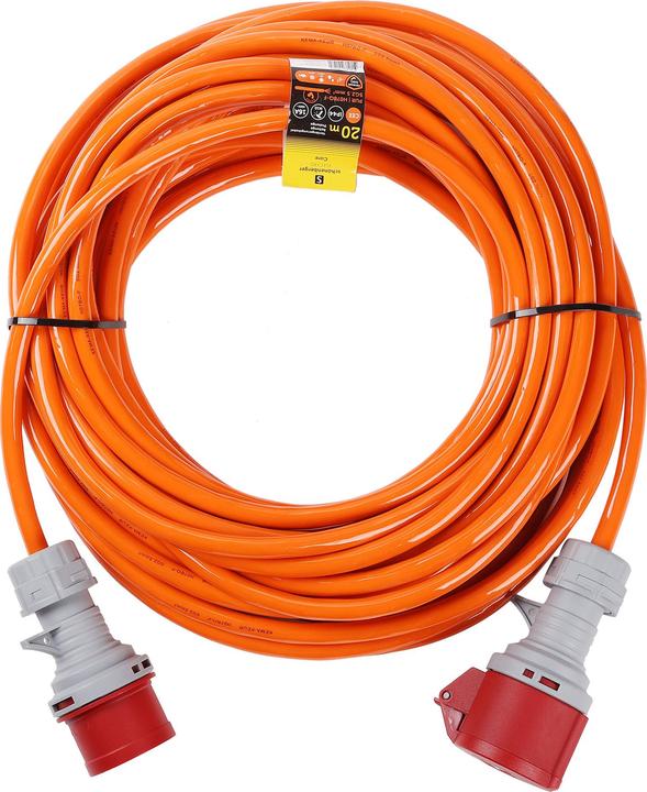 Schönenberger Verlängerung CEE 5P 16A IP44 20m (20 m)