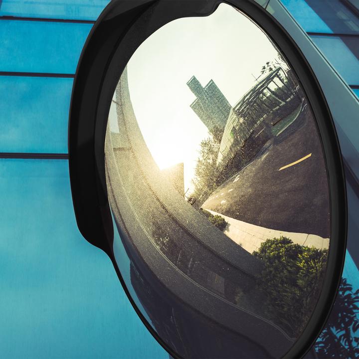 Actual product image Relaxdays Traffic Safety Mirror 45 cm (45 x 45 cm)