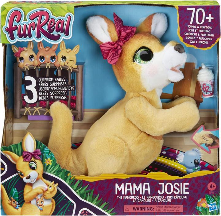 Actual product image FurReal Interaktives Plüschspielzeug Josie, das Känguru