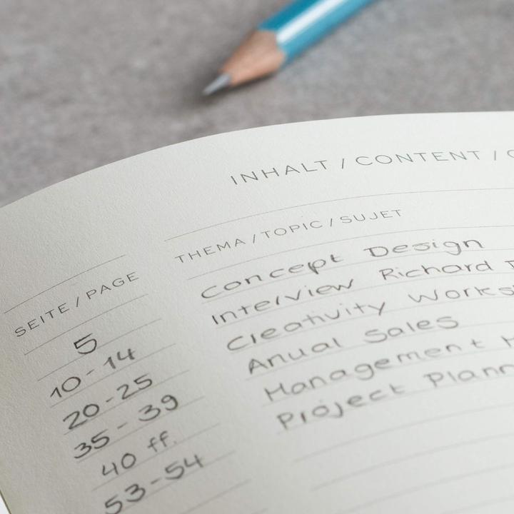 Produktbild Leuchtturm1917 Notizbuch (A5, Kariert, Harter Einband)