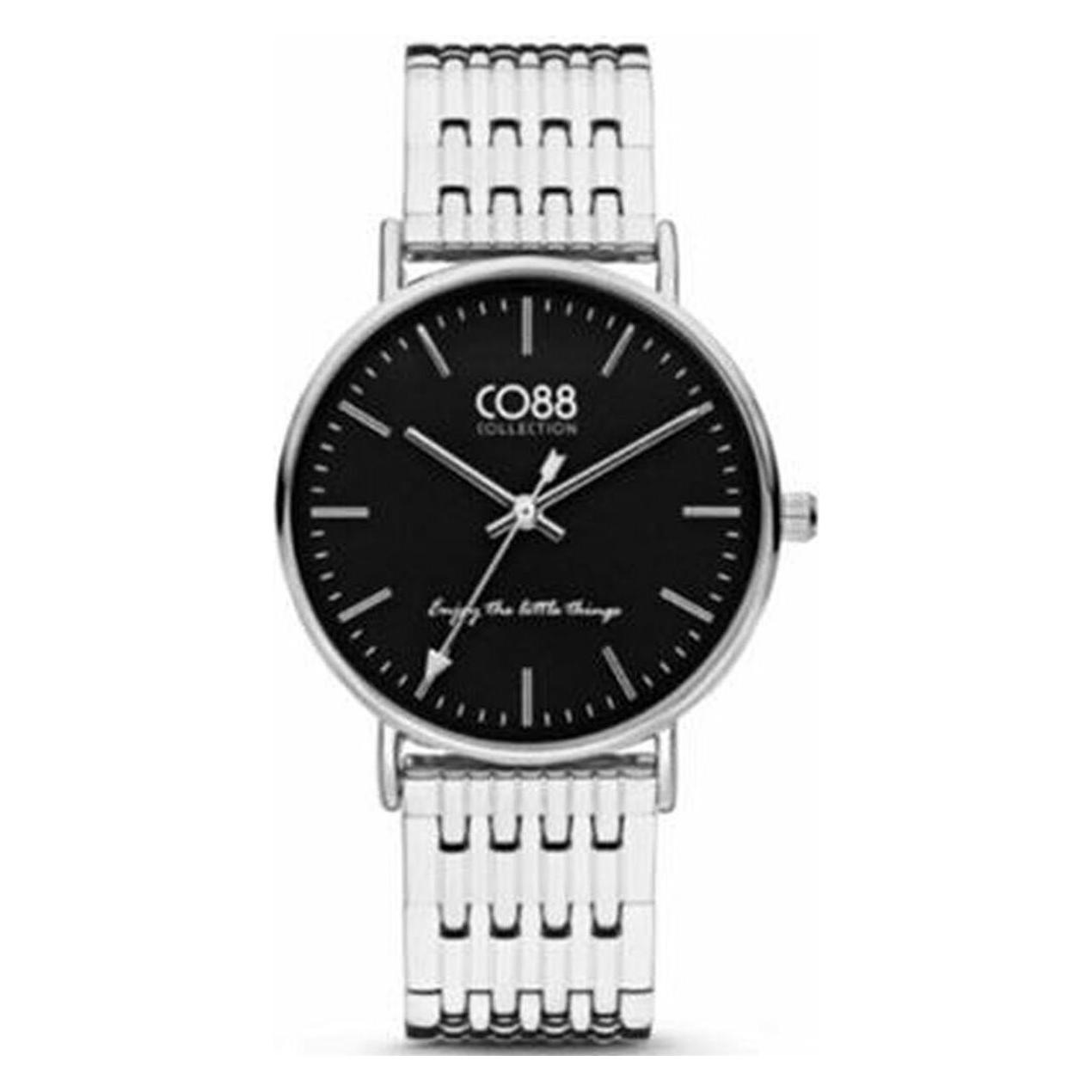 CO88 Collection, Armbanduhr, Damenuhr 8CW-10072, Gold, Schwarz, Silber, (Analoguhr, 38 mm)