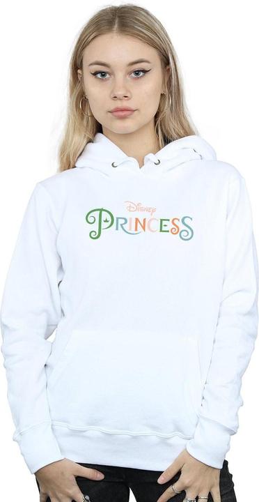 Immagine prodotto Disney Princess Colour Logo Felpa con Cappuccio Donna (L)