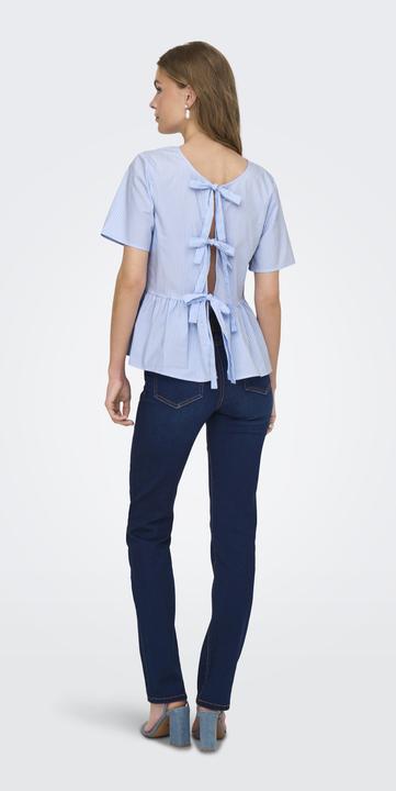 Actual product image JdY Locker geschnitten Hemdkragen Voluminöser Armschnitt Top Top mit Schösschen (S)