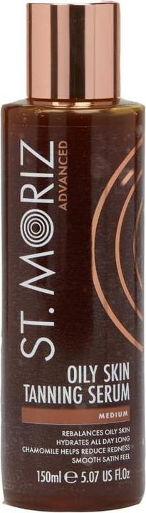 Image du produit St. Moriz Advanced Pro Gradual Oily Skin ( Self Tan n ing Serum) 150 ml (U) (Mousse autobronzante, 150 ml)