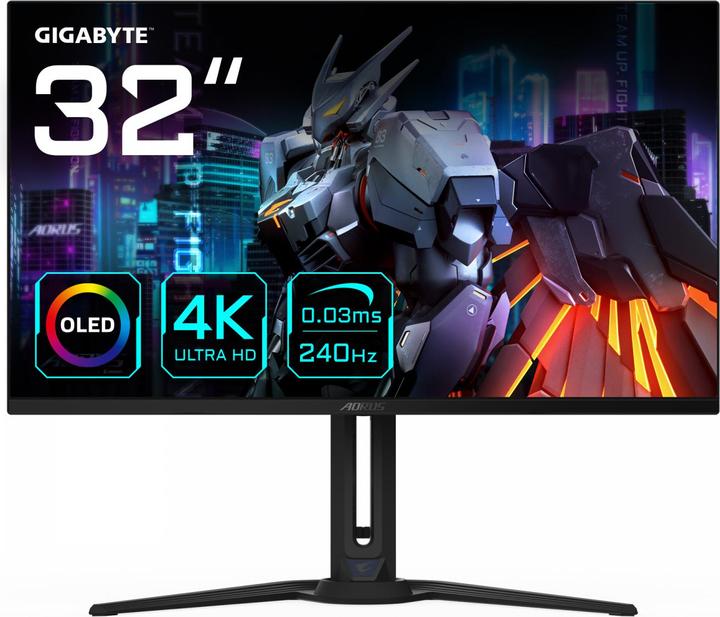 Image du produit Gigabyte Aorus FO32U2 (3840 x 2160 pixels, 31.50")