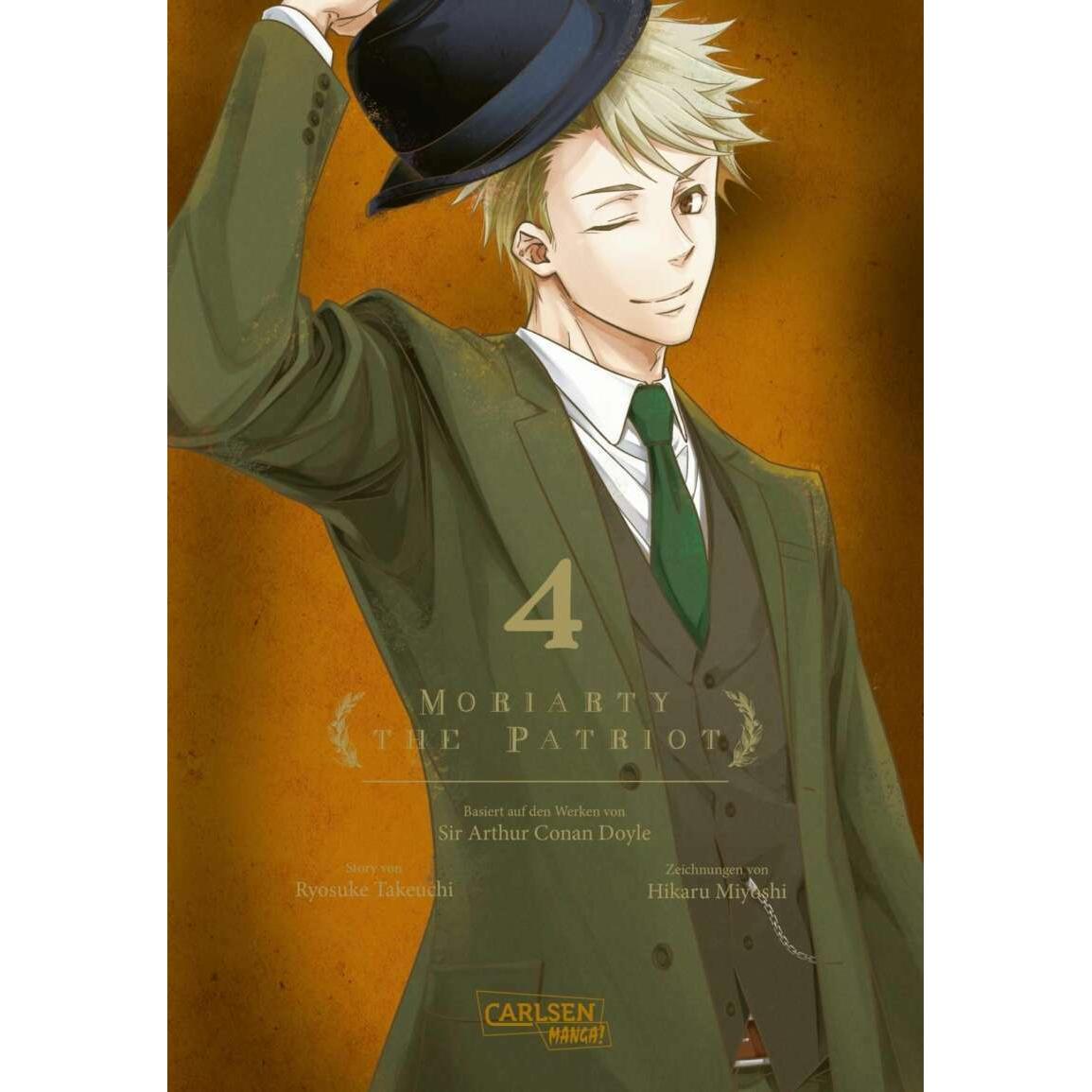 Moriarty the Patriot 4, Belletristik von Ryosuke Takeuchi