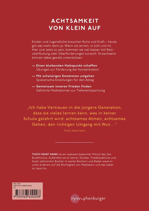 Image du produit Achtsamkeit mit Kindern (Allemand, Thich Nhat Nhat Hanh, 2022)