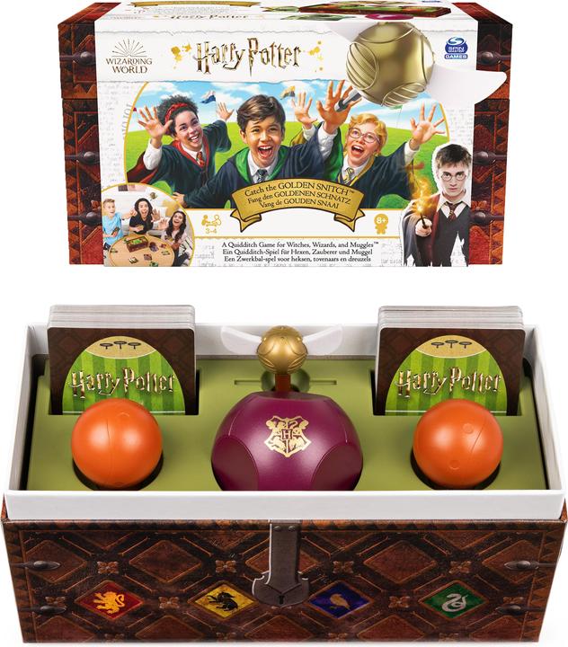 Actual product image Spin Master Harry Potter - Catch the Gold Snitch (German)