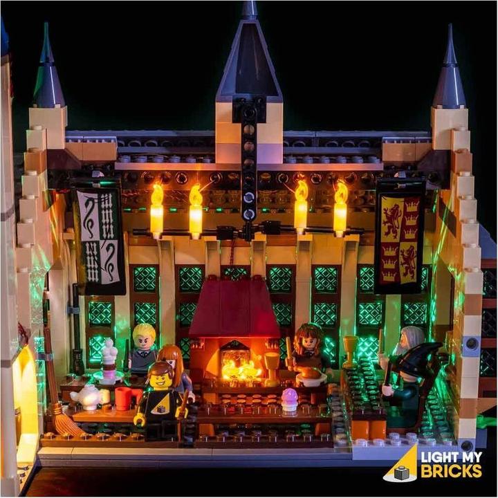 Produktbild Light my bricks LED Licht Set für LEGO Harry Potter Die grosse Halle von Hogwarts