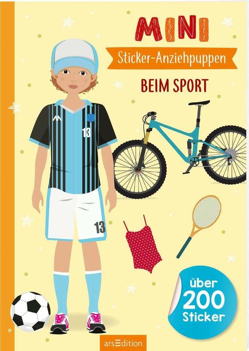 Produktbild Mini-Sticker-Anziehpuppen – Beim Sport