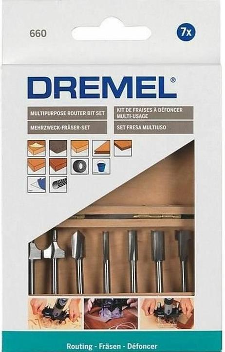 Produktbild Dremel Fräser-Set 7 tlg.